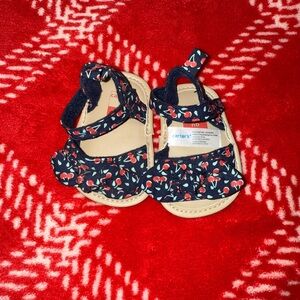Carter's Blue and Red Sandals Vibrant Summer Style